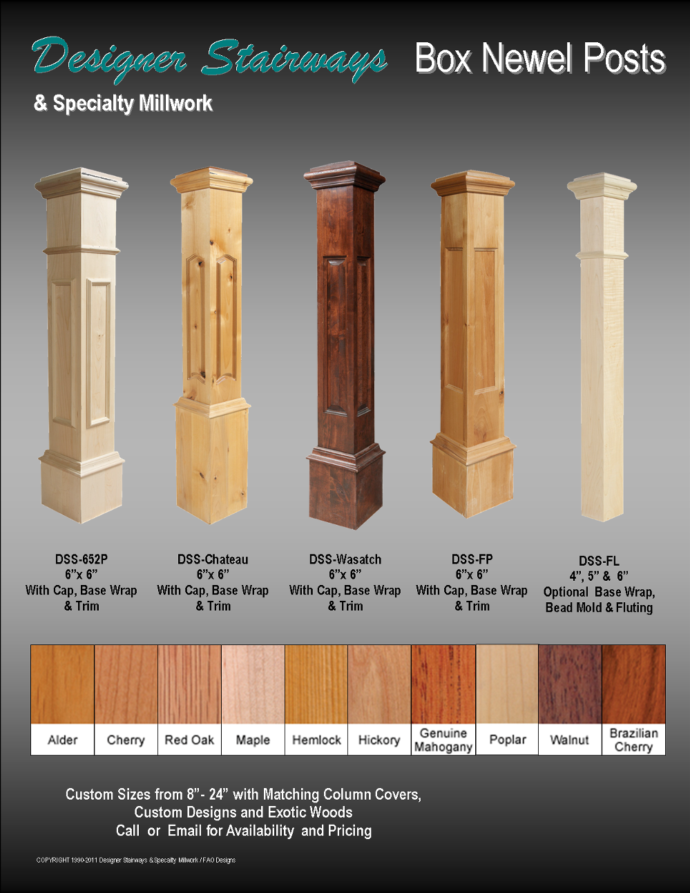 box newel